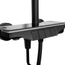 shower system Rea Savio black (REA-P8410)