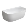 stone bathtub Omnires Valencia M+ 158x86 white (VALENCIAWPBP)