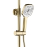 Sistema de ducha Rea Storm oro cepillado (REA-P9535)