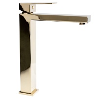 Mezclador de lavabo Rea Fenix gold, alto (REA-B6394)