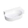 умывальник Omnires Parma M+ 64,5х44,5 угловой, правый, gloss white (OVO645UWPBP)