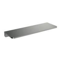 полочка Omnires Modern Project brushed graphite (MP60931GR)