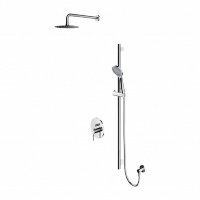 Sistema de ducha con termostato Omnires Y cromado (SYSY17CR)