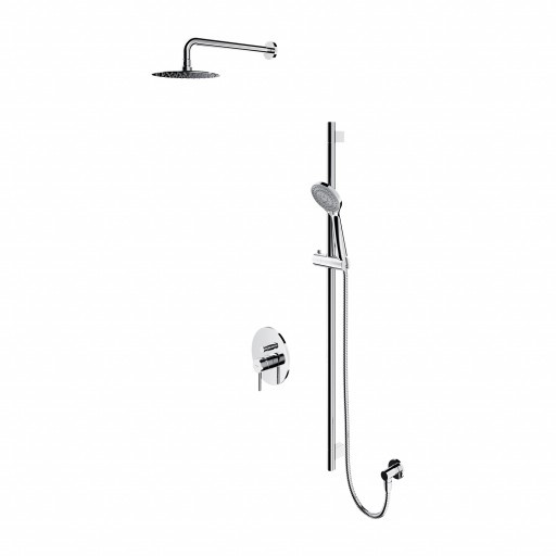 shower system with thermostat Omnires Y chrome (SYSY17CR)