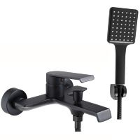 Mezclador de baño Rea Hass negro (REA-B9967)