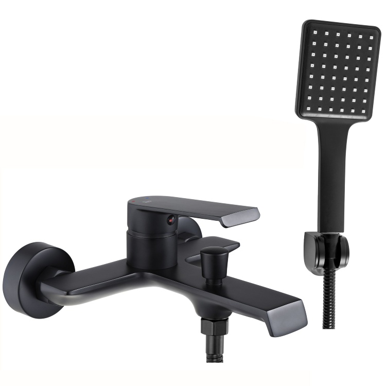 Mezclador de baño Rea Hass negro (REA-B9967)