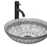 washbasin Rea Arte 40x40 dark grey (REA-U8002)