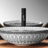 washbasin Rea Arte 40x40 dark grey (REA-U8002)
