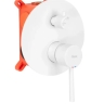 Mezclador de bañera empotrado Rea Lungo, blanco + caja (REA-B6440)