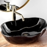 Lavabo Rea Pearl 51,5x37,5 negro brillante (REA-U0858)