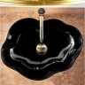 Lavabo Rea Pearl 51,5x37,5 negro brillante (REA-U0858)