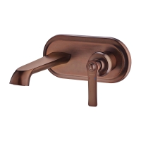 Mezclador de lavabo empotrado Omnires Armance cobre antiguo (AM5215ORB)