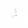 Omnires chrome shower adapter (T87CR)