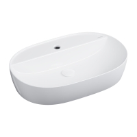 Lavabo Omnires Atlanta 60,5x40 blanco (ATLANTA610BP)