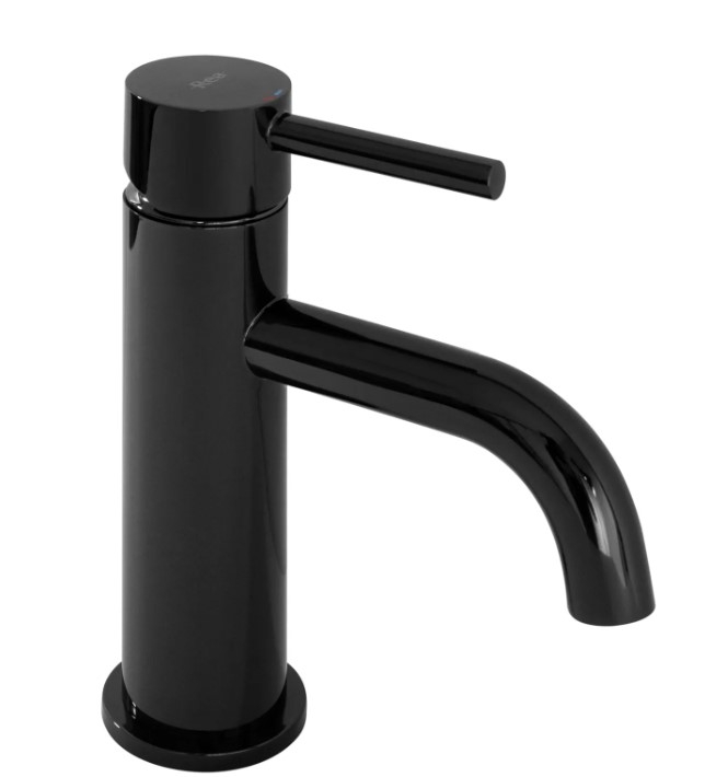 Mezclador de lavabo Rea Lungo negro metalizado (REA-B0661)