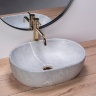 Lavabo Rea Lara 35x48,5 gris (REA-U9889)