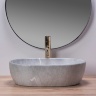 Lavabo Rea Lara 35x48,5 gris (REA-U9889)