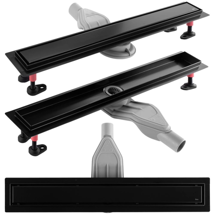 drain Rea Neox Superflow black 70 (REA-G7806)