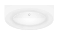 Bañera acrílica Rea Malta 169,5x88 + sifón + tapón clic/clack (REA-W3003)