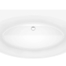 acrylic bathtub Rea Malta 169.5x88 + siphon + click/clack plug (REA-W3003)
