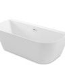 acrylic bathtub Rea Olimpia 150x74.5 + siphon + click/clack plug (REA-W0634)