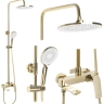 shower system Rea Avalon gold (REA-P8812)