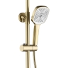 shower system Rea Storm brushed gold (REA-P9536)