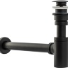 siphon for washbasin Rea klik-klak old black (REA-A8536)