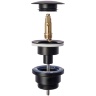 siphon for washbasin Rea klik-klak old black (REA-A8536)
