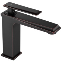 Mezclador de lavabo Rea Romano Old Black (REA-B9900)