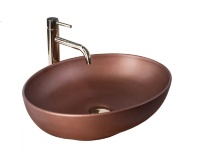 Lavabo Rea Villa 39,5x51,5 cobre (REA-U9668)