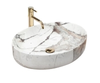 Lavabo Rea Thunder 41,5x55 brillante (REA-U4101)