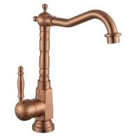 смеситель для умывальника Rea Bona высокий, brushed copper (REA-B6528)