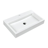 lavabo Omnires Thasos 42x70 blanco (THASOS700BP)