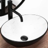 Lavabo Rea Sofia 41x34,5 negro/calala mate (REA-U6203)