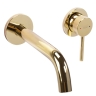 Mezclador de lavabo empotrado Rea Owen dorado + caja (REA-B5333)