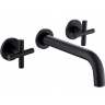 concealed washbasin mixer Rea Exit black (REA-B8000)