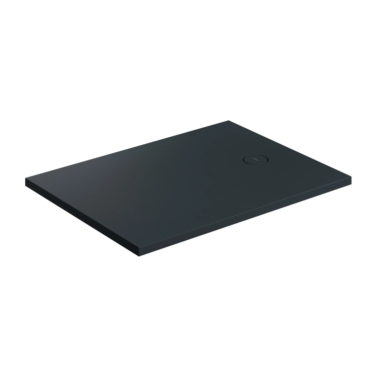 поддон Omnires Aquarock M+ 90х100 matt black lava (AQUAROCK90-100BLV)