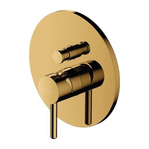 concealed bath and shower mixer Omnires Y gold (Y1235GL)