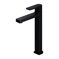 Mezclador de lavabo alto Omnires Baretti negro mate (BA7812BL)