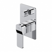 Mezclador empotrado para baño y ducha Omnires Slide, cromado (SL7735CR)