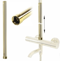 Barra de extensión de ducha Rea Gold 50 (REA-K0890)