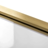 Mampara de ducha Rea Aero 110x195 cristal de seguridad, cepillado dorado (REA-K9840)
