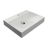 Lavabo Omnires Naxos 46x60 blanco (NAXOS600BP)