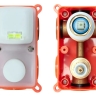 Sistema de ducha Rea Lungo Gold Mat + caja (REA-P4160)