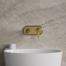 concealed washbasin mixer Omnires Armance brushed brass (AM5215BSB)