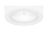 Bañera acrílica Rea Malta 149,5x82,5 + sifón + tapón clic/clack (REA-W3002)