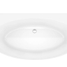 acrylic bathtub Rea Malta 149.5x82.5 + siphon + click/clack plug (REA-W3002)