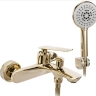 Mezclador de baño Rea Jager dorado (REA-B0699)