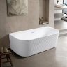 Bañera acrílica Rea Corso 170x74 + sifón + válvula de fondo (REA-W9802)